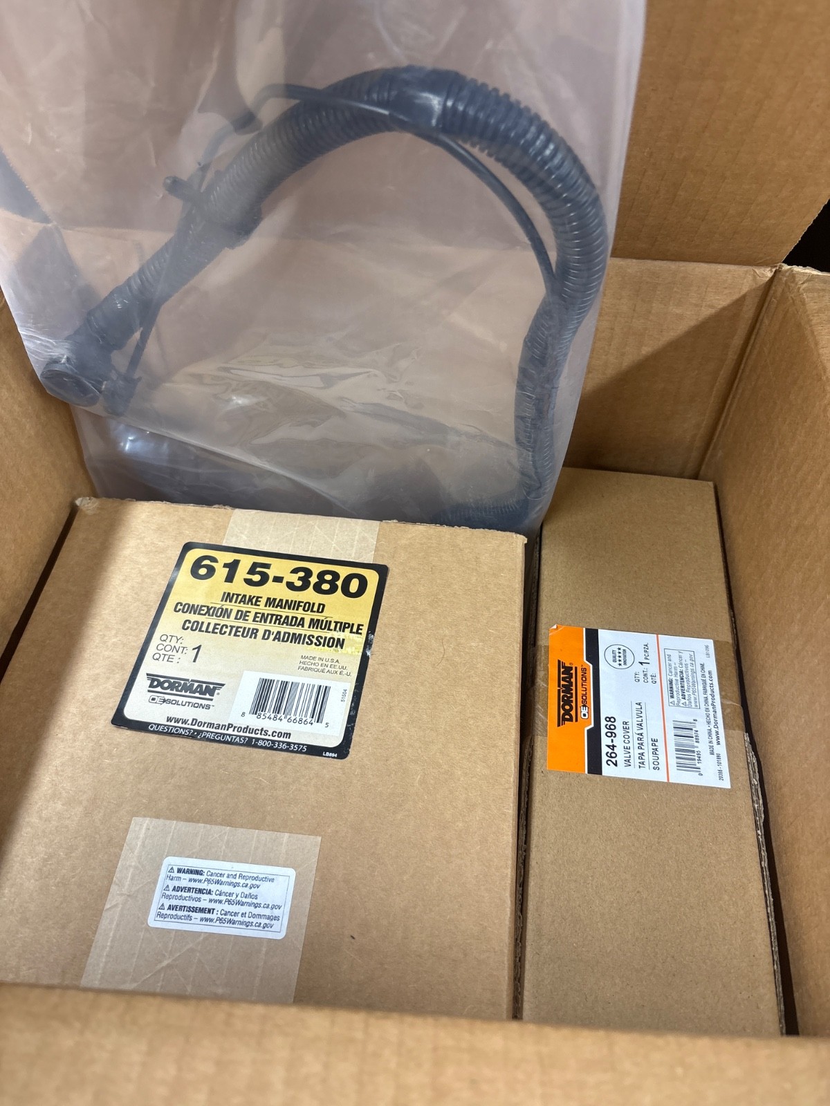 New Genuine Dorman 615-380KIT Engine Intake Manifold & Valve Cover Kit 💪🔧💪 New Genuine Dorman 615-380KIT Engine Intake Manifold & Valve Cover Kit 💪🔧💪