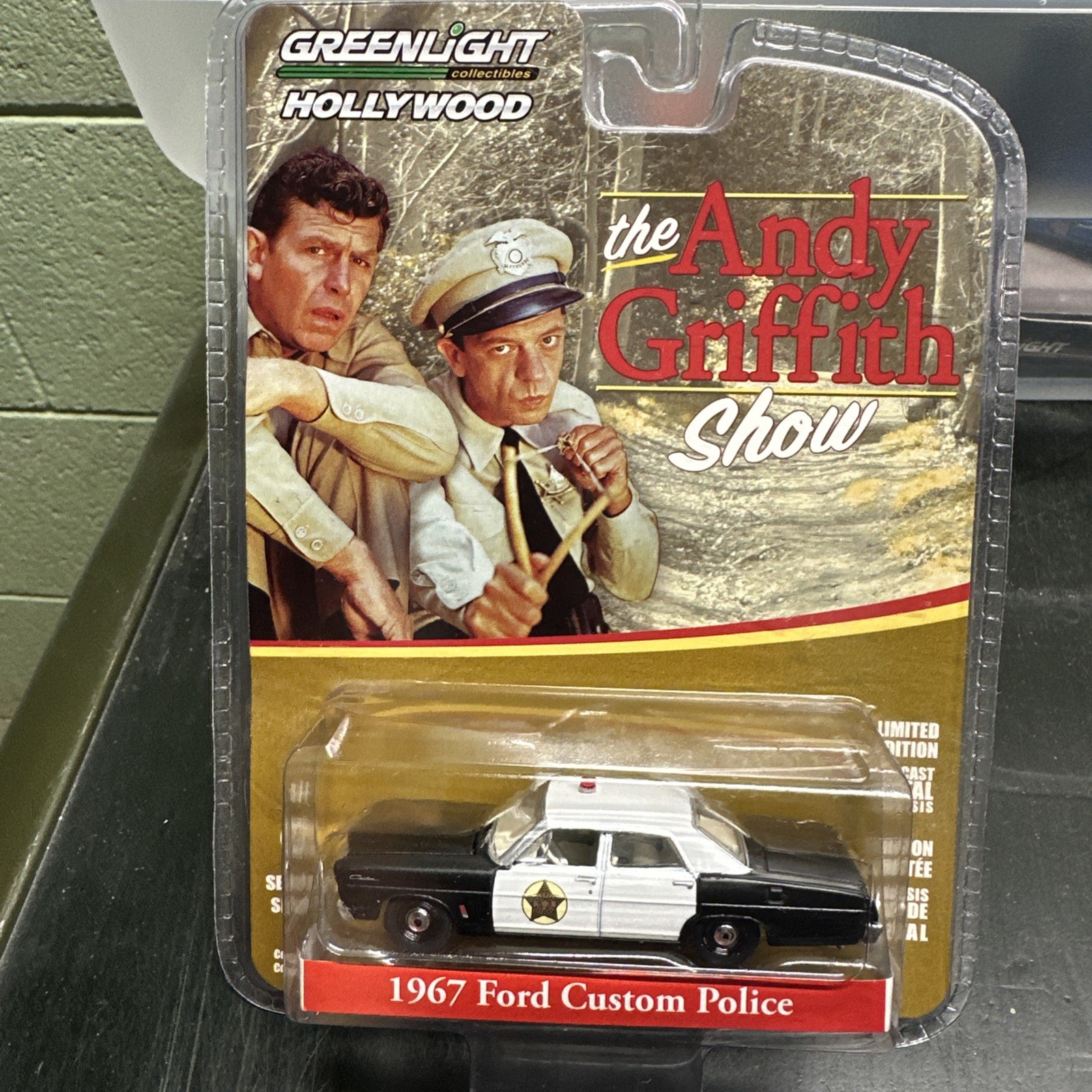 Greenlight Hollywood The Andy Griffith Show 1967 Ford Custom Police New Sealed Greenlight Hollywood The Andy Griffith Show 1967 Ford Custom Police New Sealed