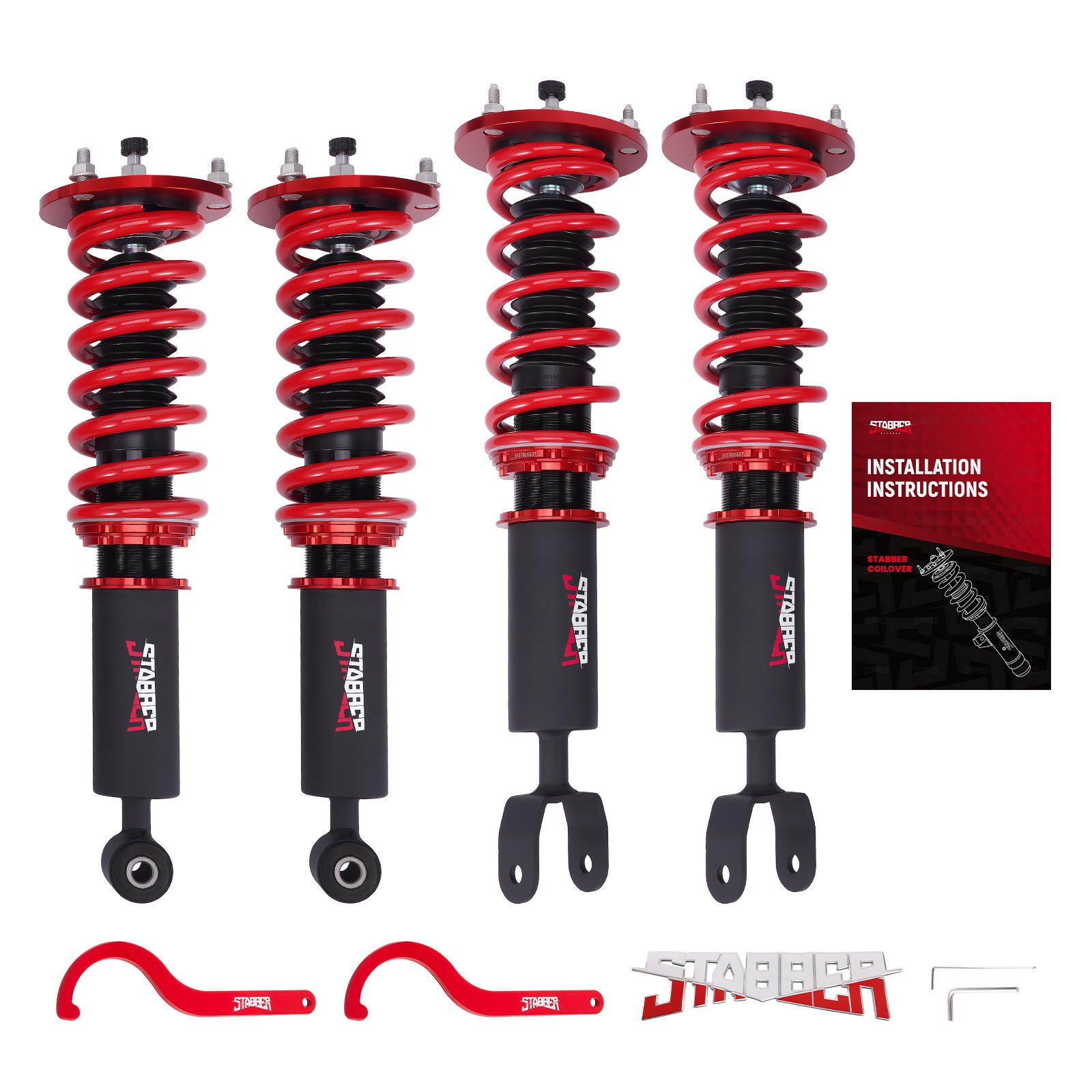 STABBER Racing 24 Way Adjutsbale Coilover Lowering Kit For TOYOTA SUPRA 93-98