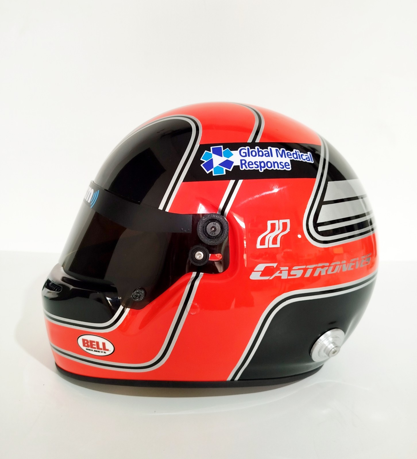 Helmet Hélio Castroneves Decorative  Escala 1:1