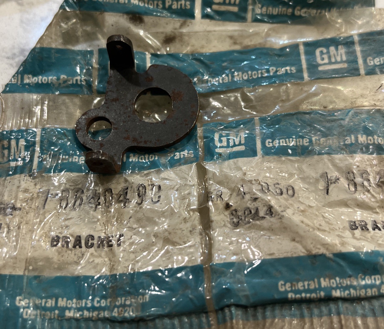 NOS 1969-1979 Chevy Pontiac Olds TH350 Trans Detent Actuator Lever GM 8640493
