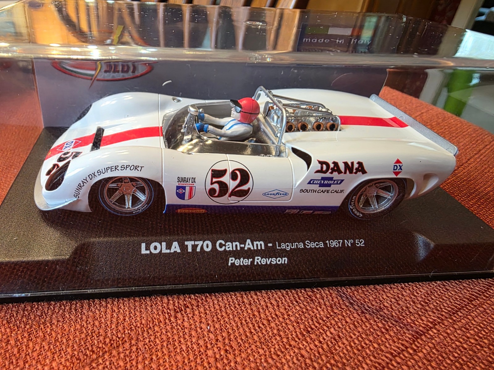 Thunder Slot 1/32 Scale Slot Car Lola T70 Can-Am #52 Peter Revson Thunder Slot 1/32 Scale Slot Car Lola T70 Can-Am #52 Peter Revson