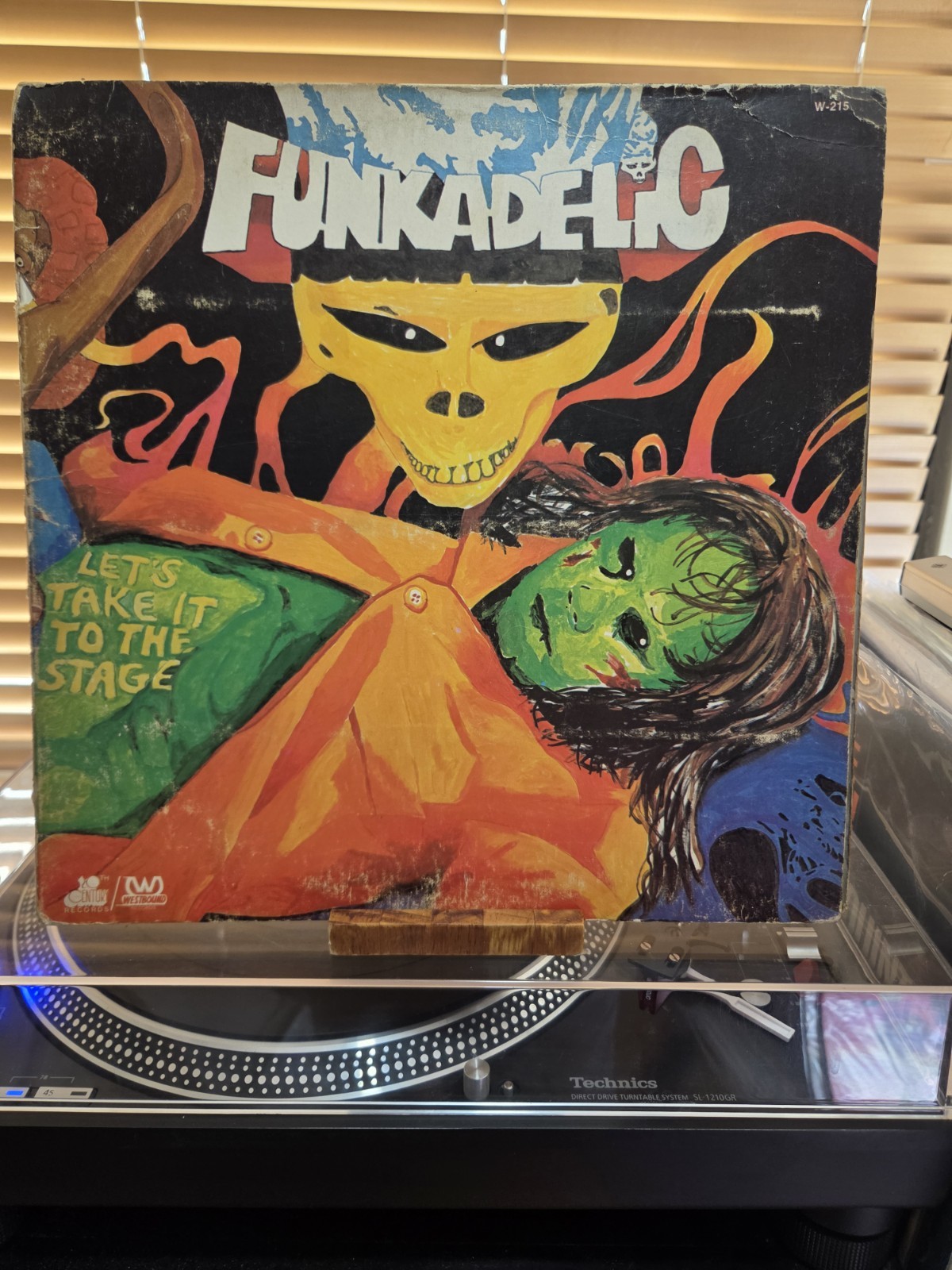 Funkadelic,  Let's Take It to The Stage, 1975 1st Westbound, W-215, VG/VG