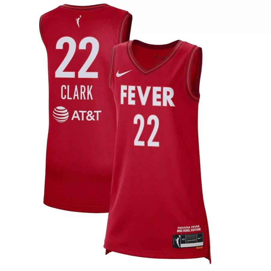Caitlin Clark Indiana Fever Mens MED Nike Rebel Victory Player Jersey WNBA Caitlin Clark Indiana Fever Mens MED Nike Rebel Victory Player Jersey WNBA