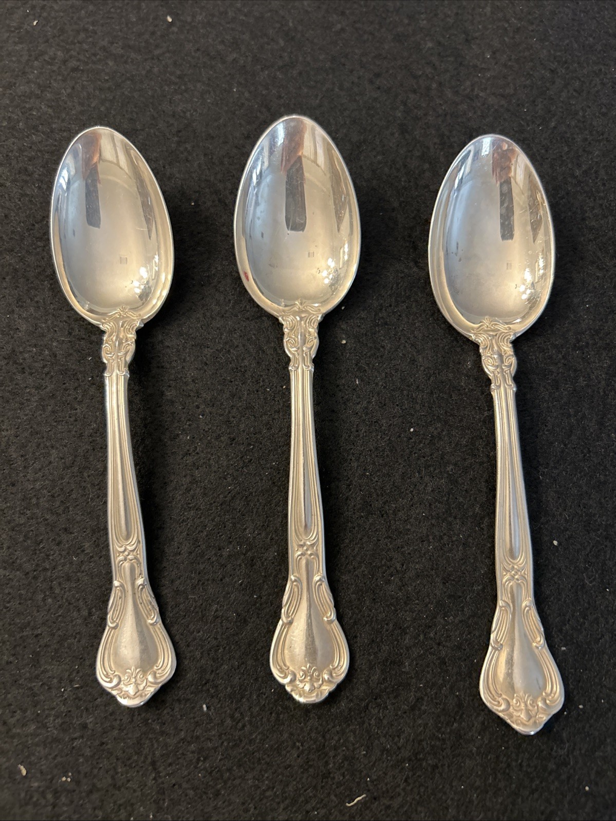 Gorham Chantilly Sterling Silver Spoons. Selling All Together In Good Condition Gorham Chantilly Sterling Silver Spoons. Selling All Together In Good Condition