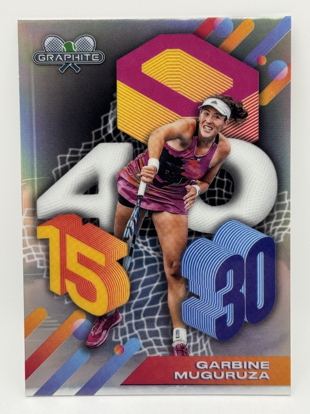 2024 Topps Graphite - Scoring Sensations Garbine Muguruza (RC) SSP CASE HIT