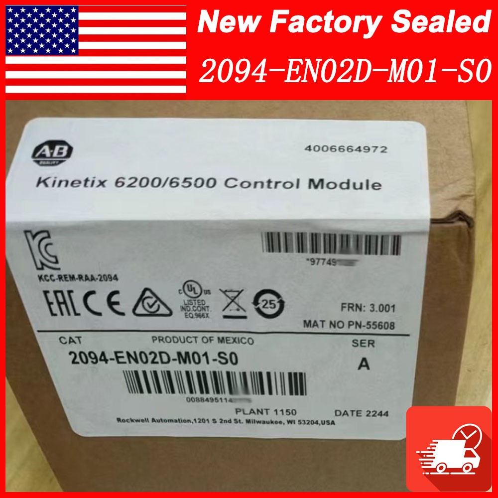 New Factory Sealed AB 2094-EN02D-M01-S0 New in Box  PLC