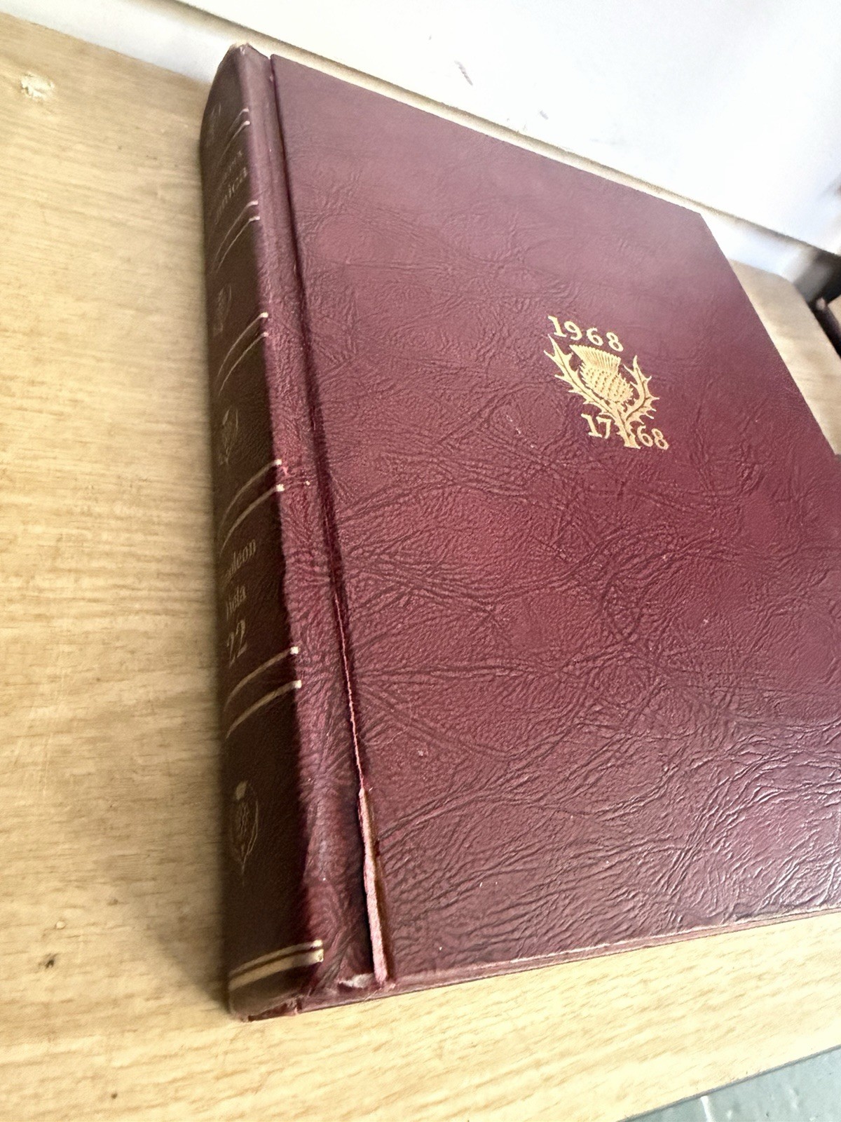 Britannica Hardcover Book Vintage 1968 Volume 22 Encyclopedia Britannica Hardcover Book Vintage 1968 Volume 22 Encyclopedia
