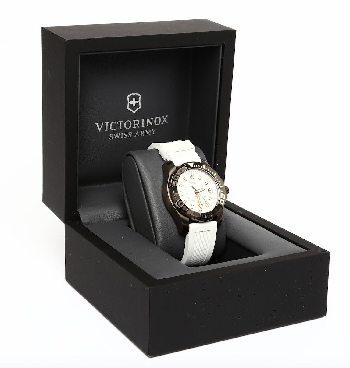 Victorinox Swiss Army 241556 Dive Master 500 White Dial Watch F2224