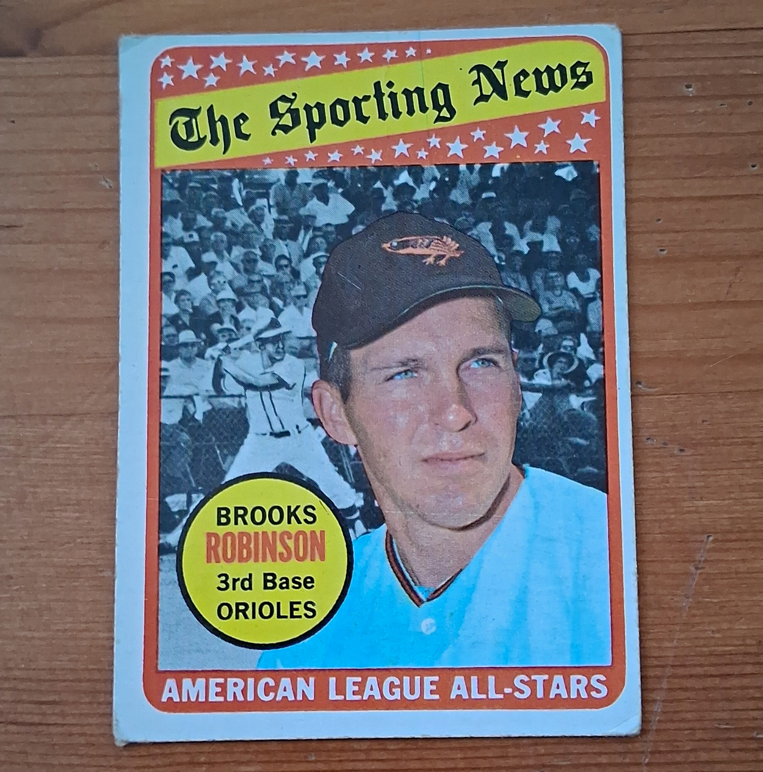 Topps 1968 Topps #421 Brooks Robinson American League All-Stars