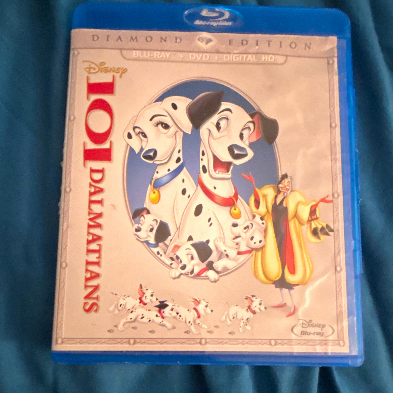 Disney 101 Dalmatians Diamond Edition Blu-ray+DVD.Digital Code already claimed.