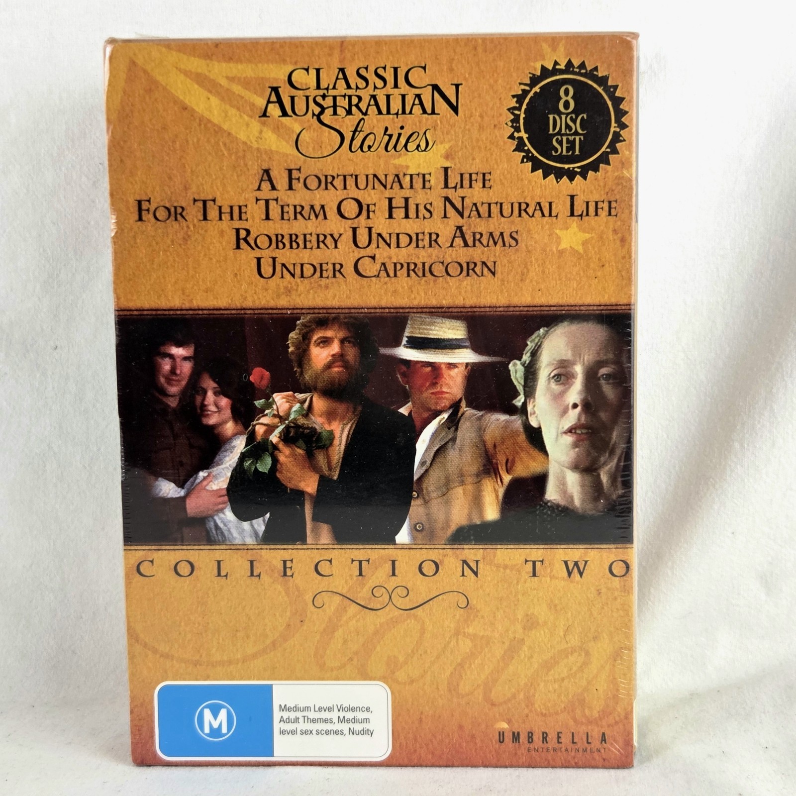 Classic Australian Stories 4DVD Box NEW Sealed Fortunate Life Robbery Under Arms