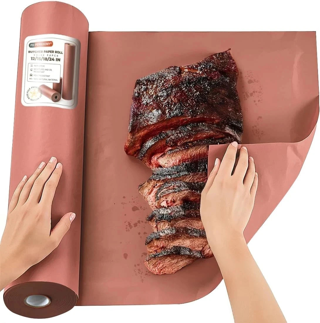Pink Butcher Paper Roll 18\