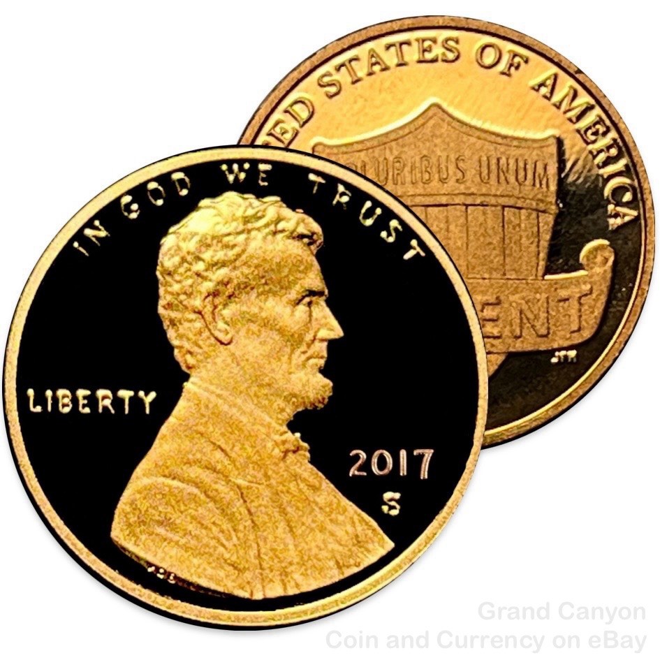 2017 S Proof Lincoln Shield Cent - 1 Per Order - Ships Free