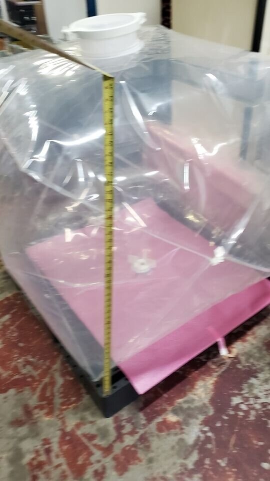 Sartorius Stedim liquid Tank Pallet size - STD Flexel Bag Cubical Levmix 1000L