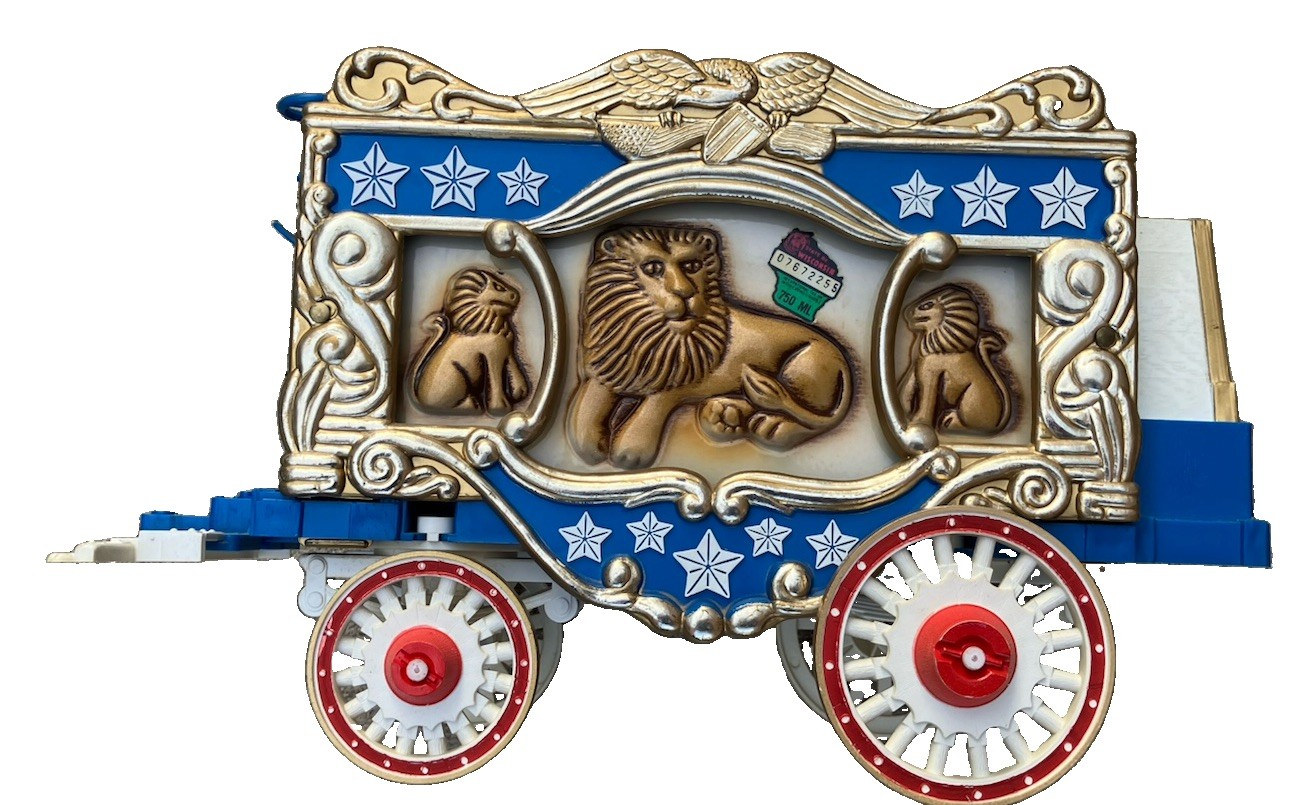 Empty Jim Beam Circus Wagon Decanter.  Empty