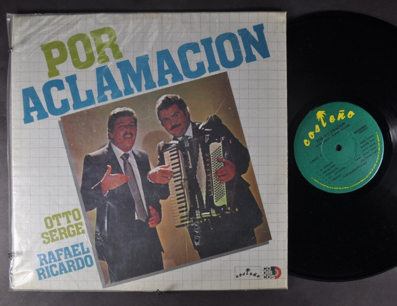 OTTO SERGE Por Aclamacion LATIN LP COSTENO Shrink COLOMBIA IMPORT OTTO SERGE Por Aclamacion LATIN LP COSTENO Shrink COLOMBIA IMPORT