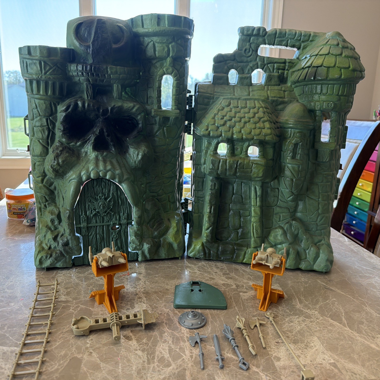 Vintage He-Man MOTU Castle Grayskull - Near Complete 1981-83 Vintage He-Man MOTU Castle Grayskull - Near Complete 1981-83