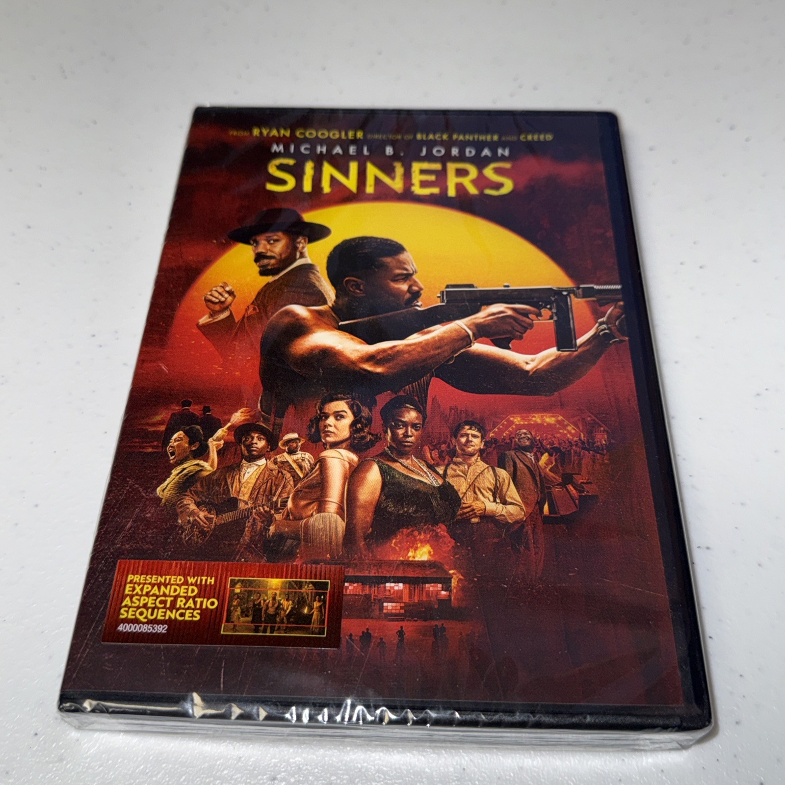 Sinners DVD  NEW Michael B Jordan Brand New 2025