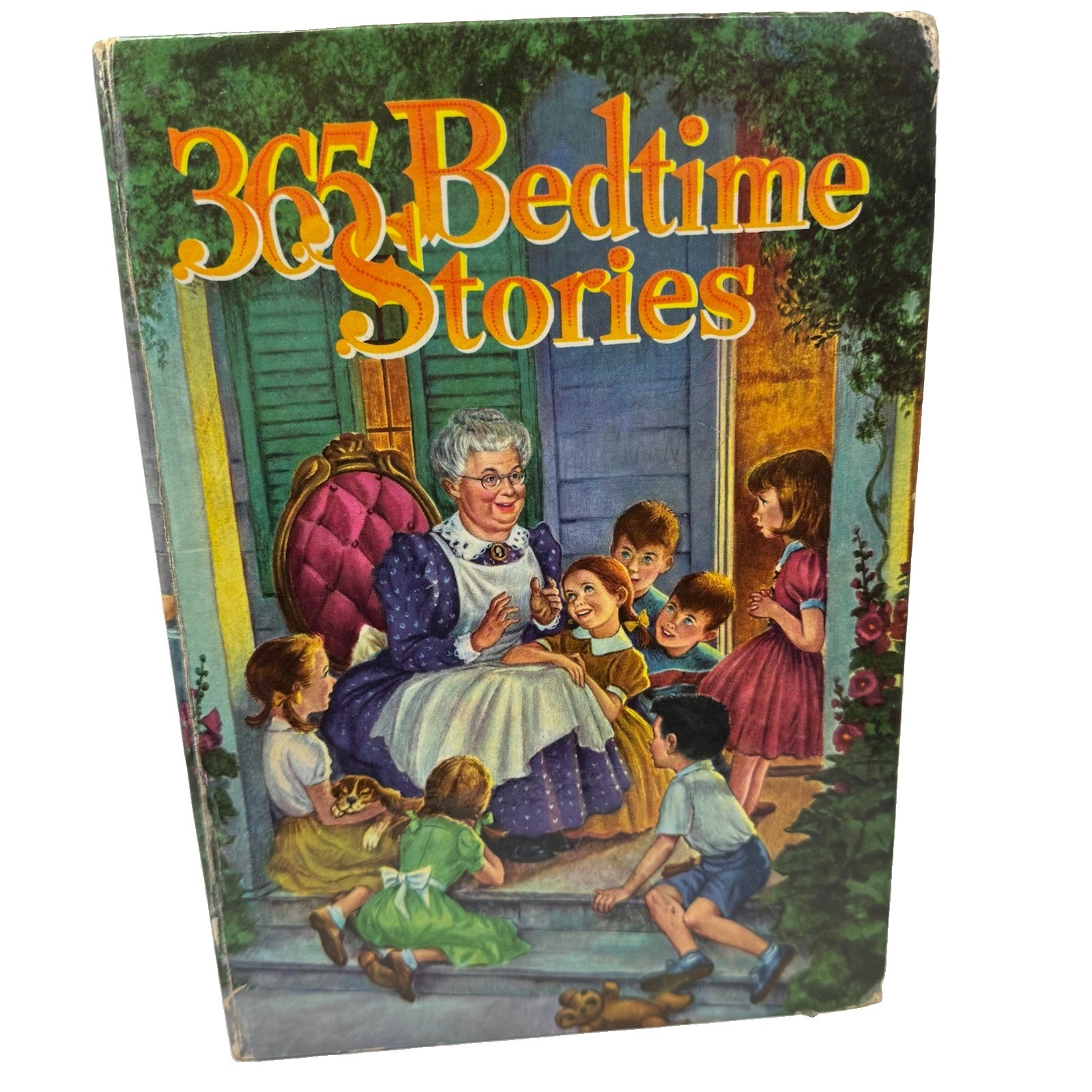 Vintage 365 Bedtime Stories Nan Gilbert Whitman Publishing Company 1955 HC Book