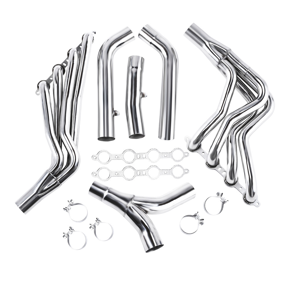Long Tube Header Y Pipe for 98-02 GM Gen 4th F Body Camaro Firebird 5.7L V8 LS1 Long Tube Header Y Pipe for 98-02 GM Gen 4th F Body Camaro Firebird 5.7L V8 LS1