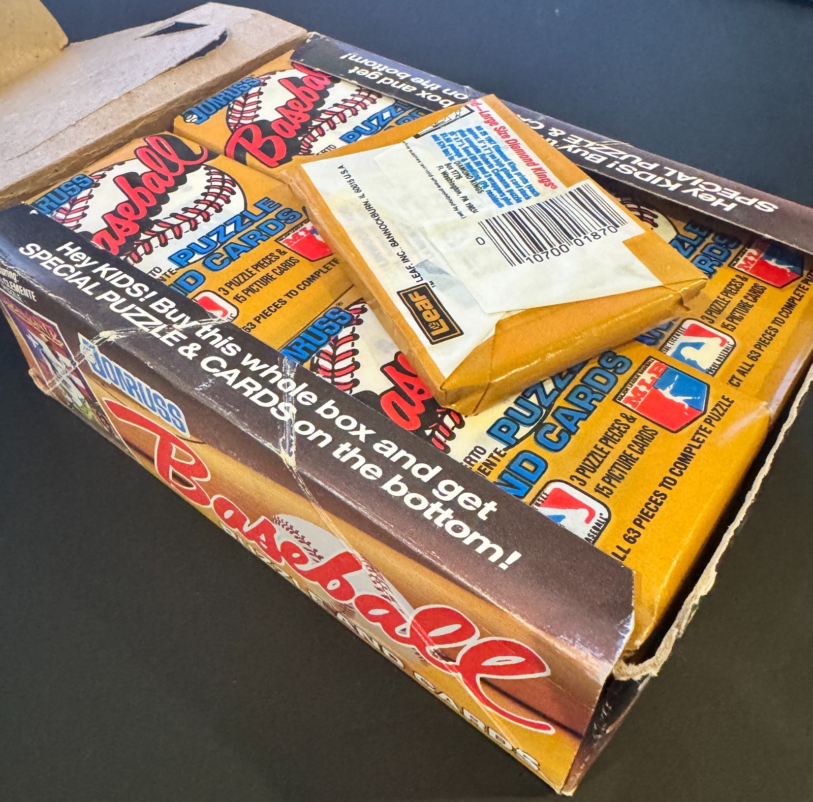 1987 Donruss Baseball 36 Pack Wax Box Bonds McGwire Bo Maddux RC\'s QTY Available