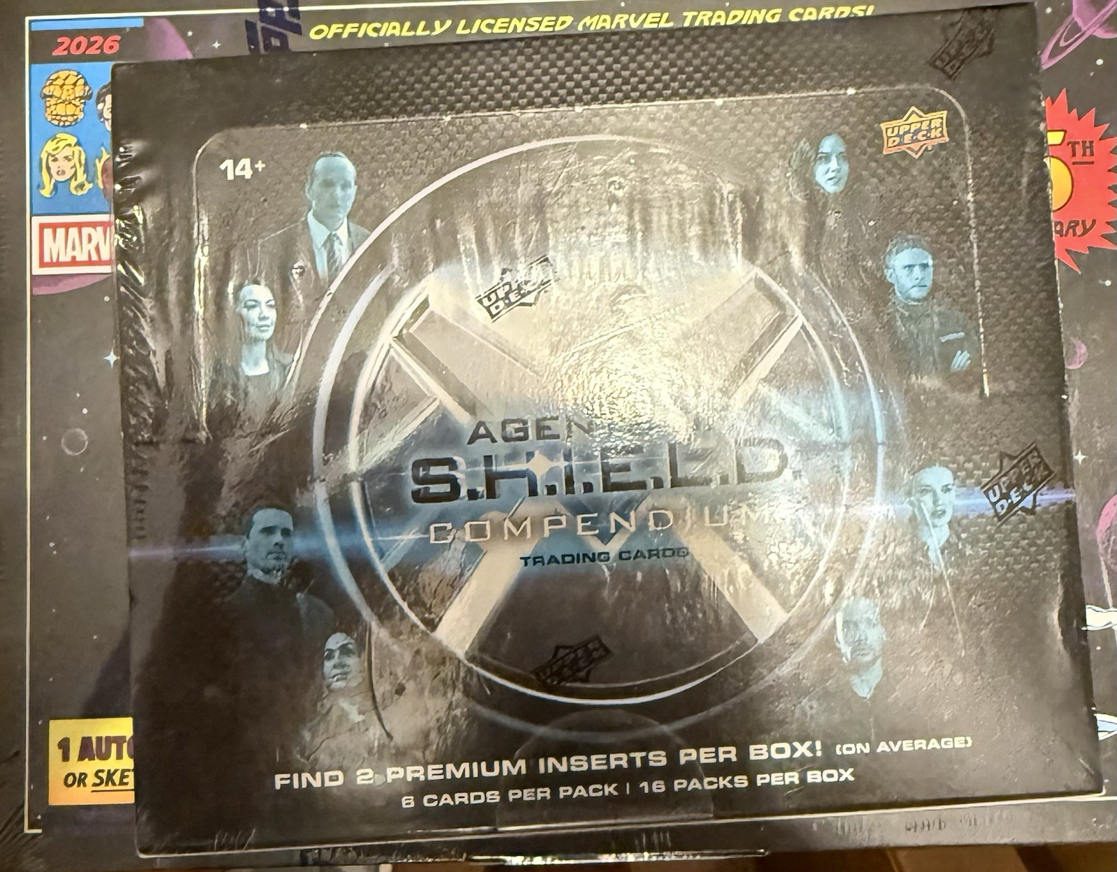 Marvel Agents of SHIELD Compendium Hobby Box (2019 Upper Deck) Marvel Agents of SHIELD Compendium Hobby Box (2019 Upper Deck)