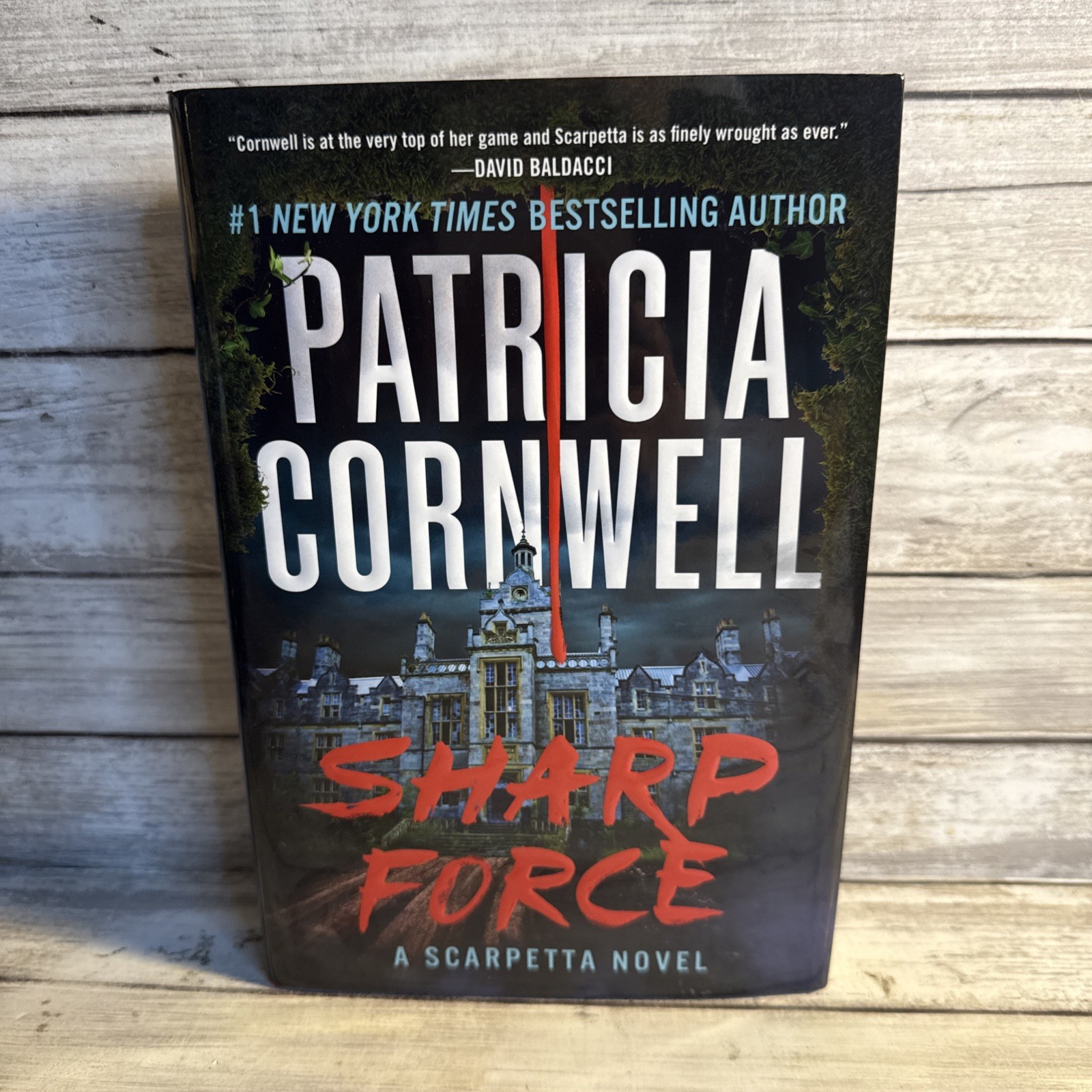 New Sharp Force by Patricia Cornwell A Scarpetta Novel Hardcover First Edition