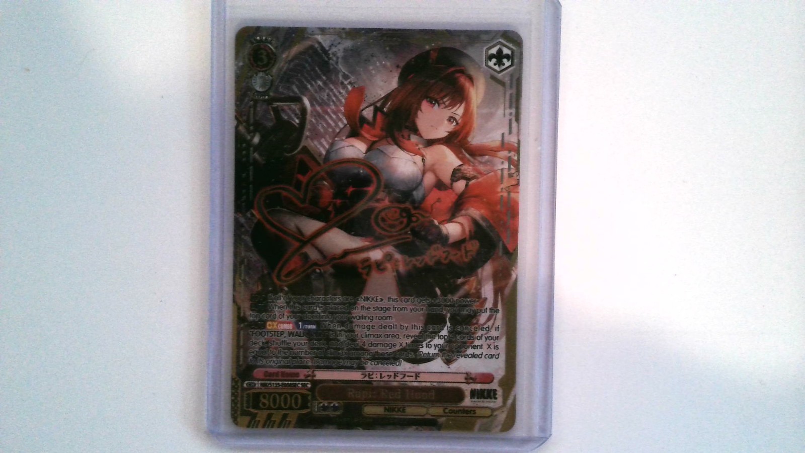 2026 Weiss Schwarz: NIK/ - Rapi Red Hood SEC (#NIK/S135-E058SEC, SEC, Near Mint) 2026 Weiss Schwarz: NIK/ - Rapi Red Hood SEC (#NIK/S135-E058SEC, SEC, Near Mint)