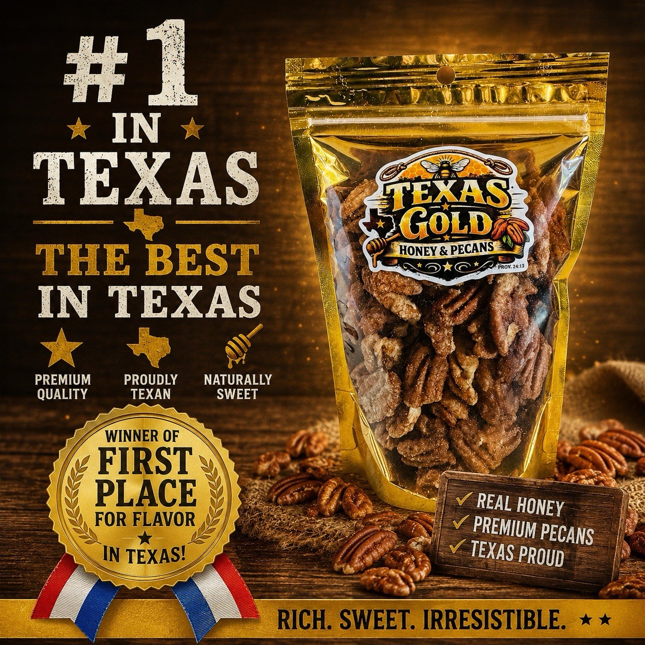 The BEST FRESH Texas Roasted Honey Cinnamon Pecans 🐝 8oz The BEST FRESH Texas Roasted Honey Cinnamon Pecans 🐝 8oz