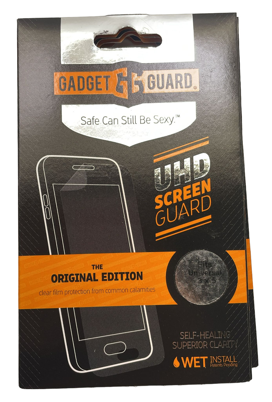 Gadget Guard Universal 3 x 5 Ultra HD Original Edition Screen Guard - Clear
