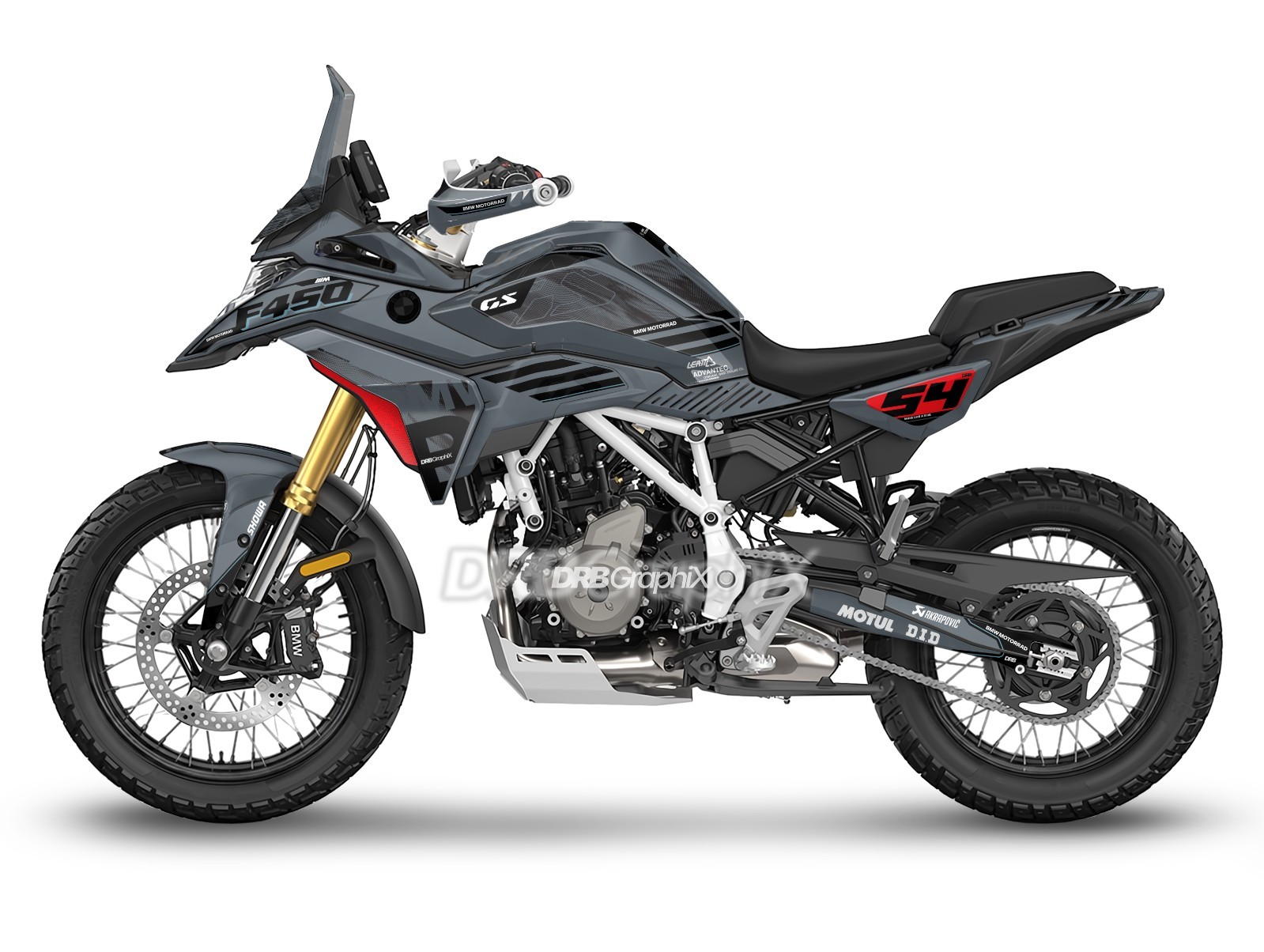 NEW Graphic kit for BMW F450GS (2026~) Decal Kit (HF-G)