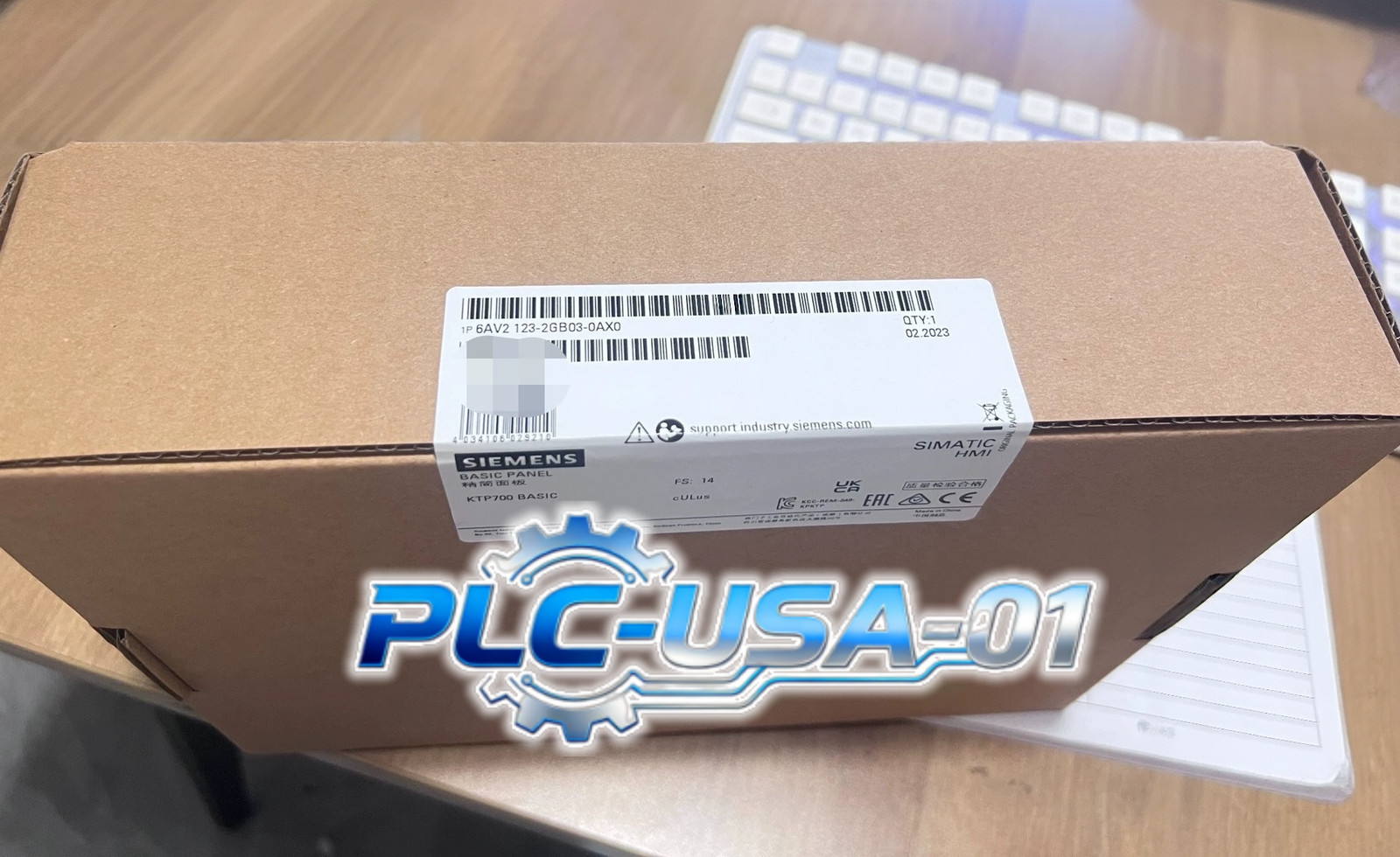 1PC NEW SIEMENS 6AV2123-2GB03-0AX0 6AV21232GB030AX0 Basic Panel  Shipment
