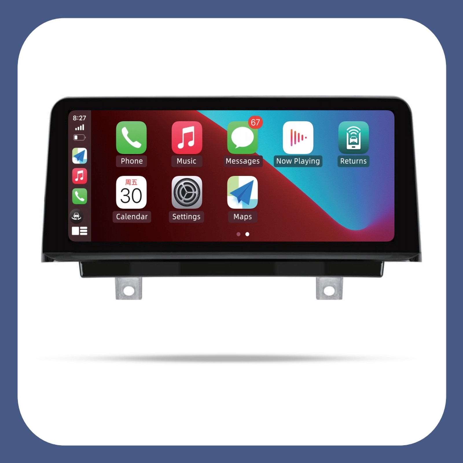 10.25\'\' For BMW 3 4 Series 2013-2016 Stereo Car Radio Linux Screen Carplay NBT