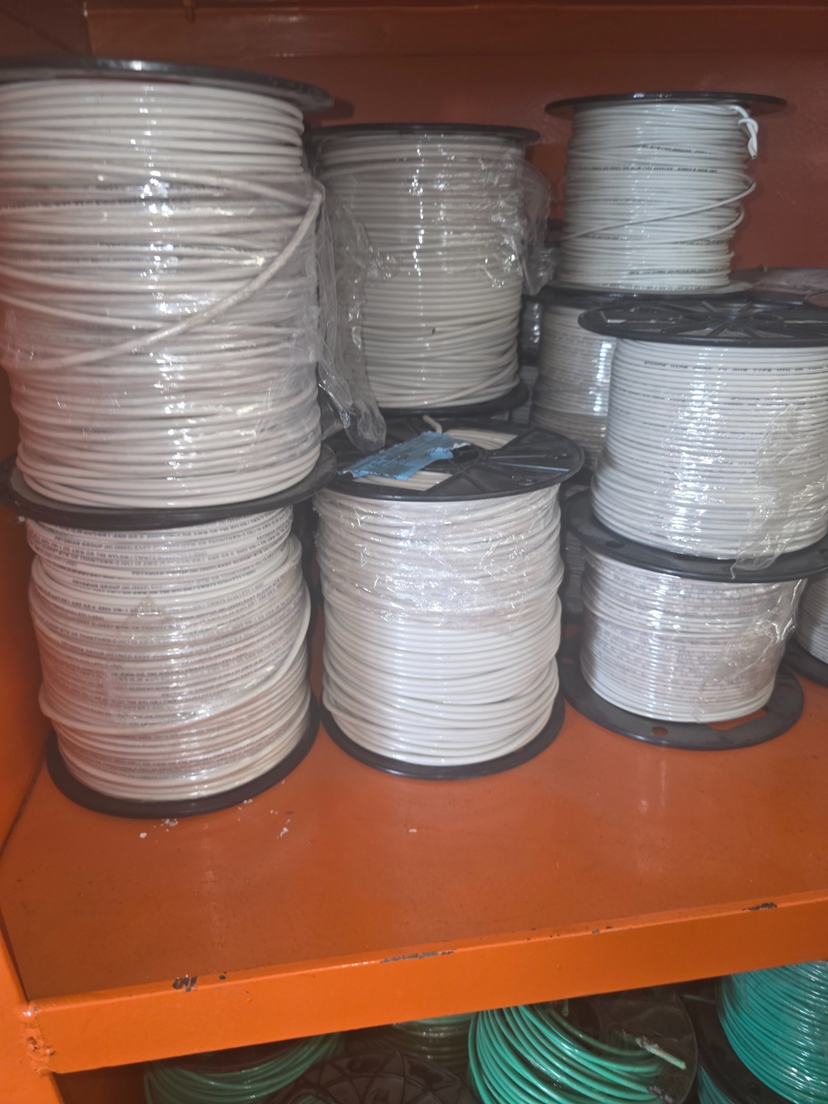 500 ft. #10 Whie Stranded CU THHN Wire 500 ft. #10 Whie Stranded CU THHN Wire