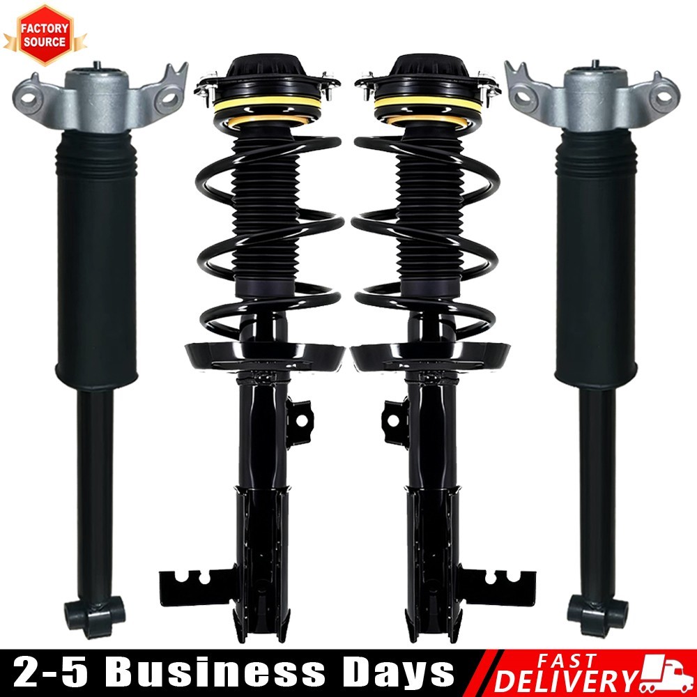 Set 4 Front Quick Complete Strut-Rear Shock To 2018-2022 Chevrolet Equinox FWD