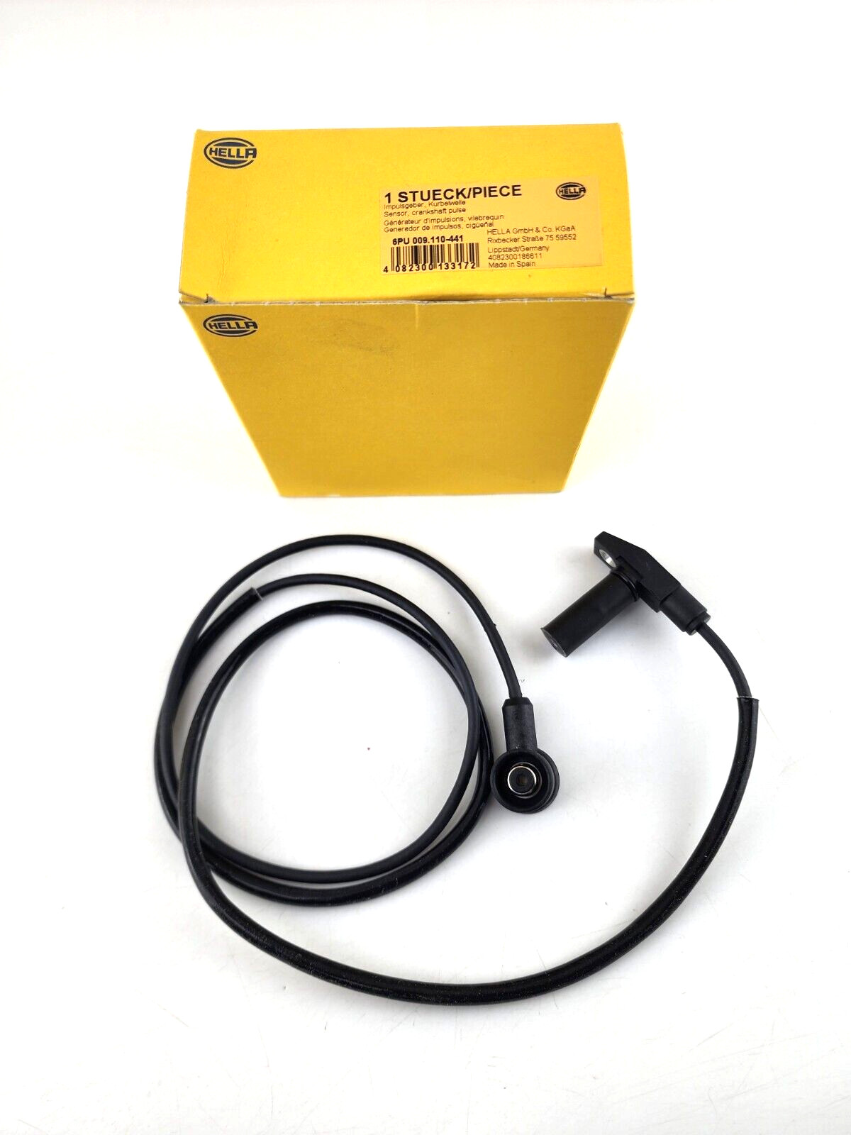 Hella Rear Crankshaft EZL Sensor Mercedes Benz 1986-1989 560SL R107 CPS