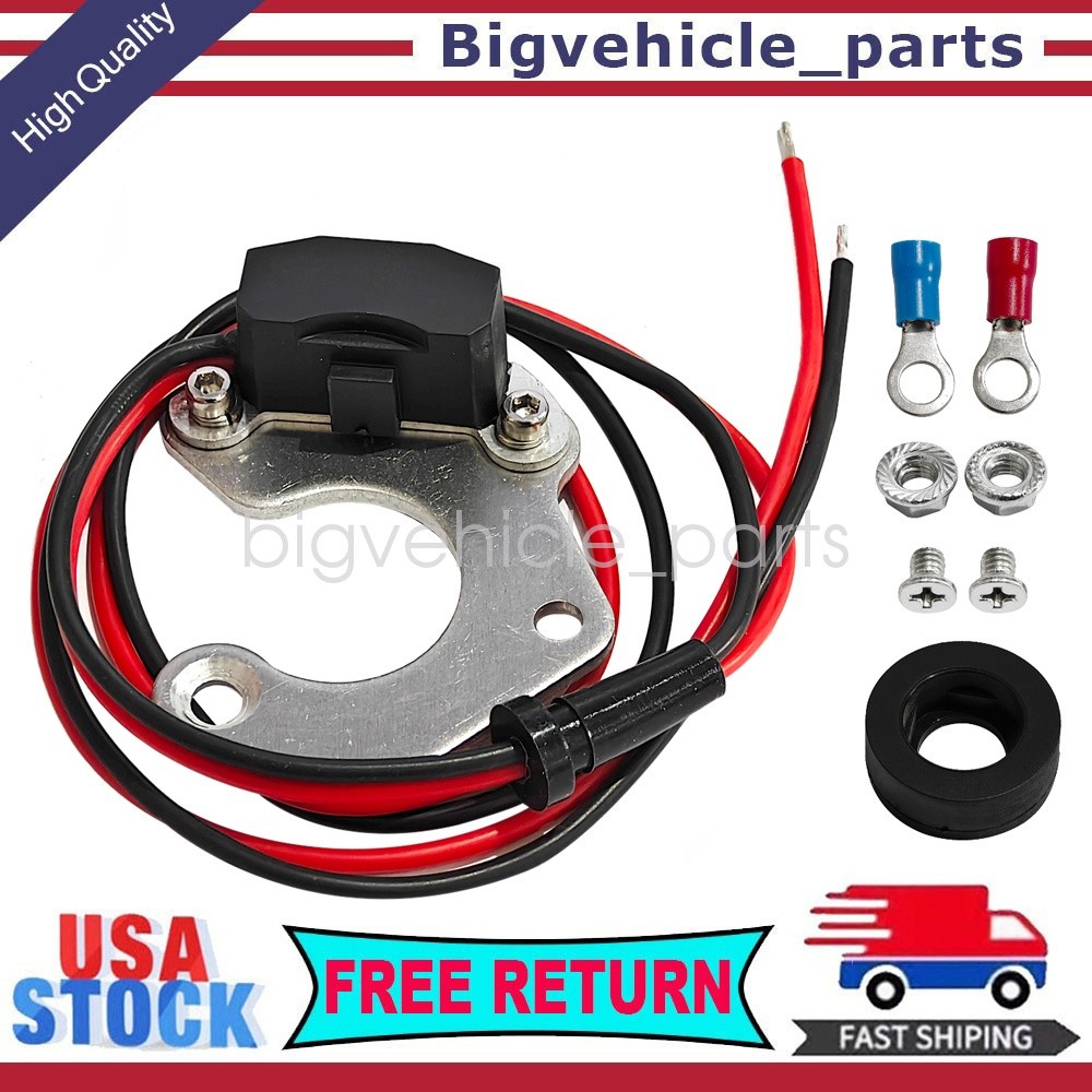 Ignitor Electronic Ignition Conversion Kit 1442 Fit IHC 4 Cylinder 12 V