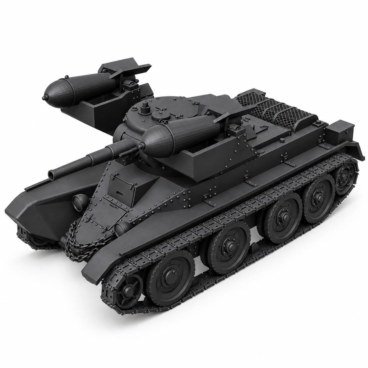 SSMODEL1/72 1/144 Multi Scale RBT-5 Tank Resin Model Kit TSS0573