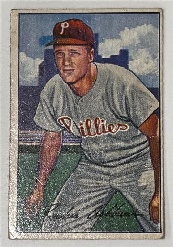 1952 Bowman #53 Richie Ashburn 1952 Bowman #53 Richie Ashburn