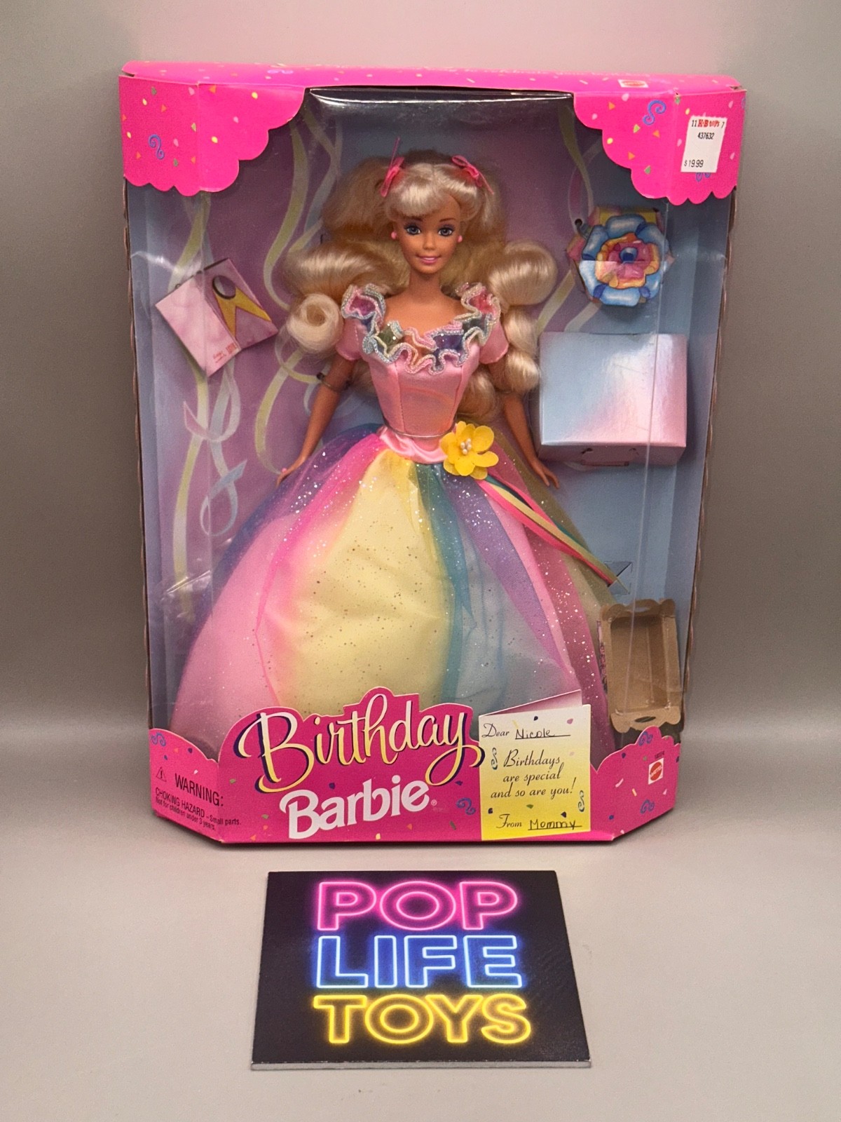 Vintage 1997 Mattel “Birthday Barbie” #18224 *NRFB*