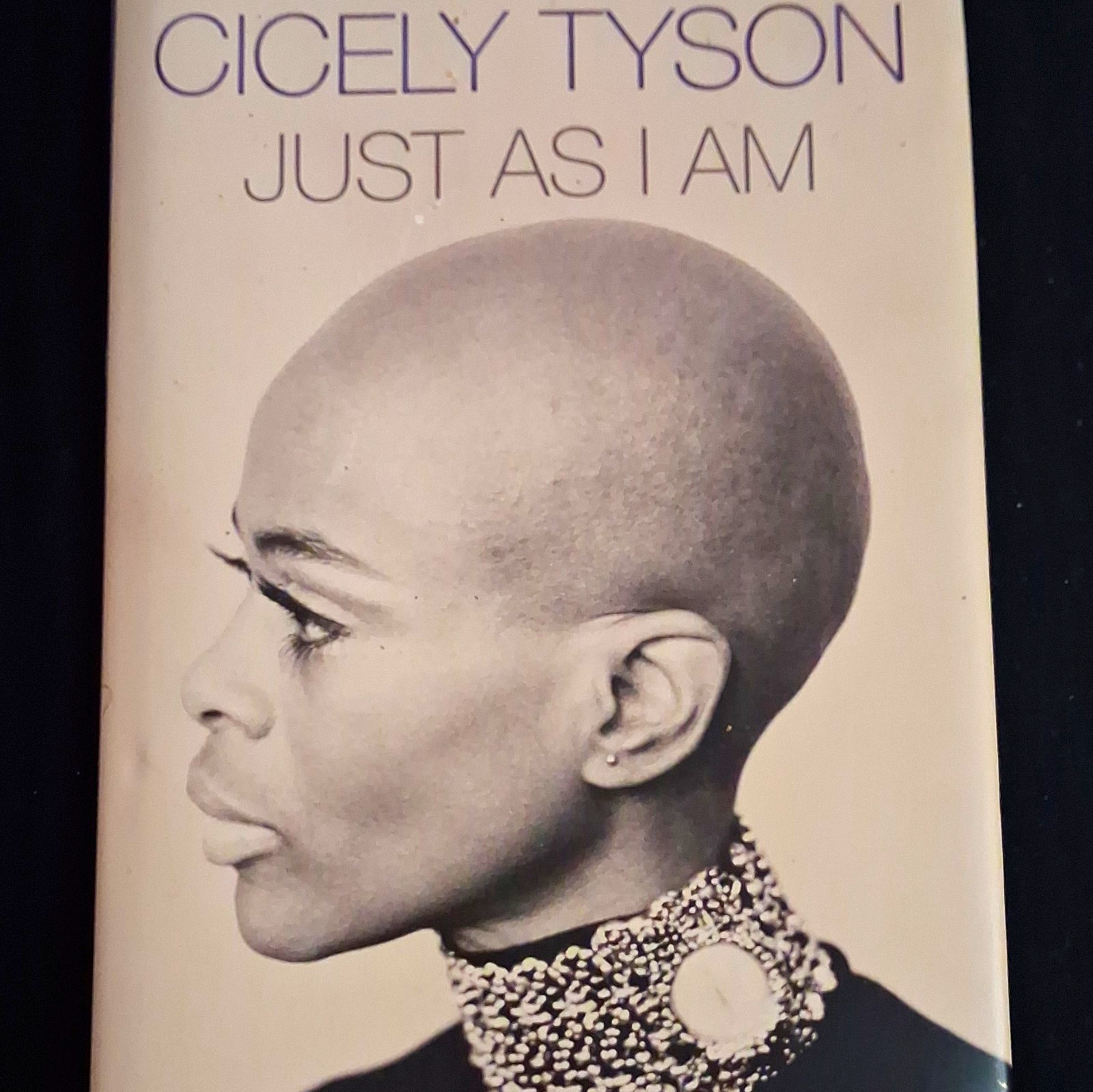 Cicely Tyson Just As I Am Hardcover Dust Jacket English Memoir Biography