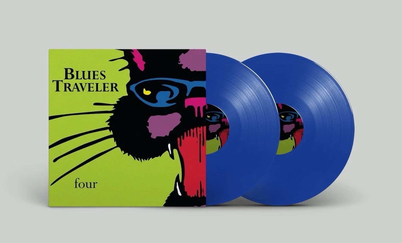 BLUES TRAVELER FOUR 30TH ANNIVERSARY BLUE COLORED VINYL 180G LP NEW IN HAND WOW