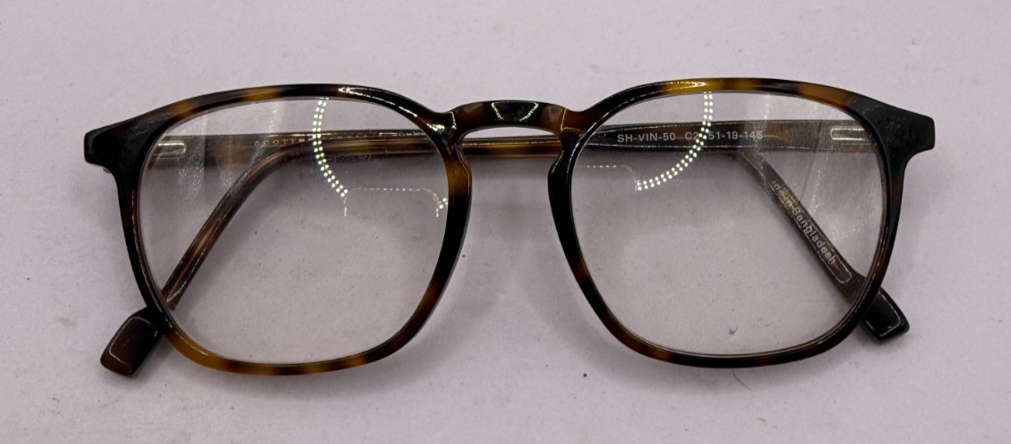 SCOTT HARRIS VINTAGE FRAMES ONLY EYEGLASSES SH-VIN-50 C2 BROWN 51-19-145 SCOTT HARRIS VINTAGE FRAMES ONLY EYEGLASSES SH-VIN-50 C2 BROWN 51-19-145
