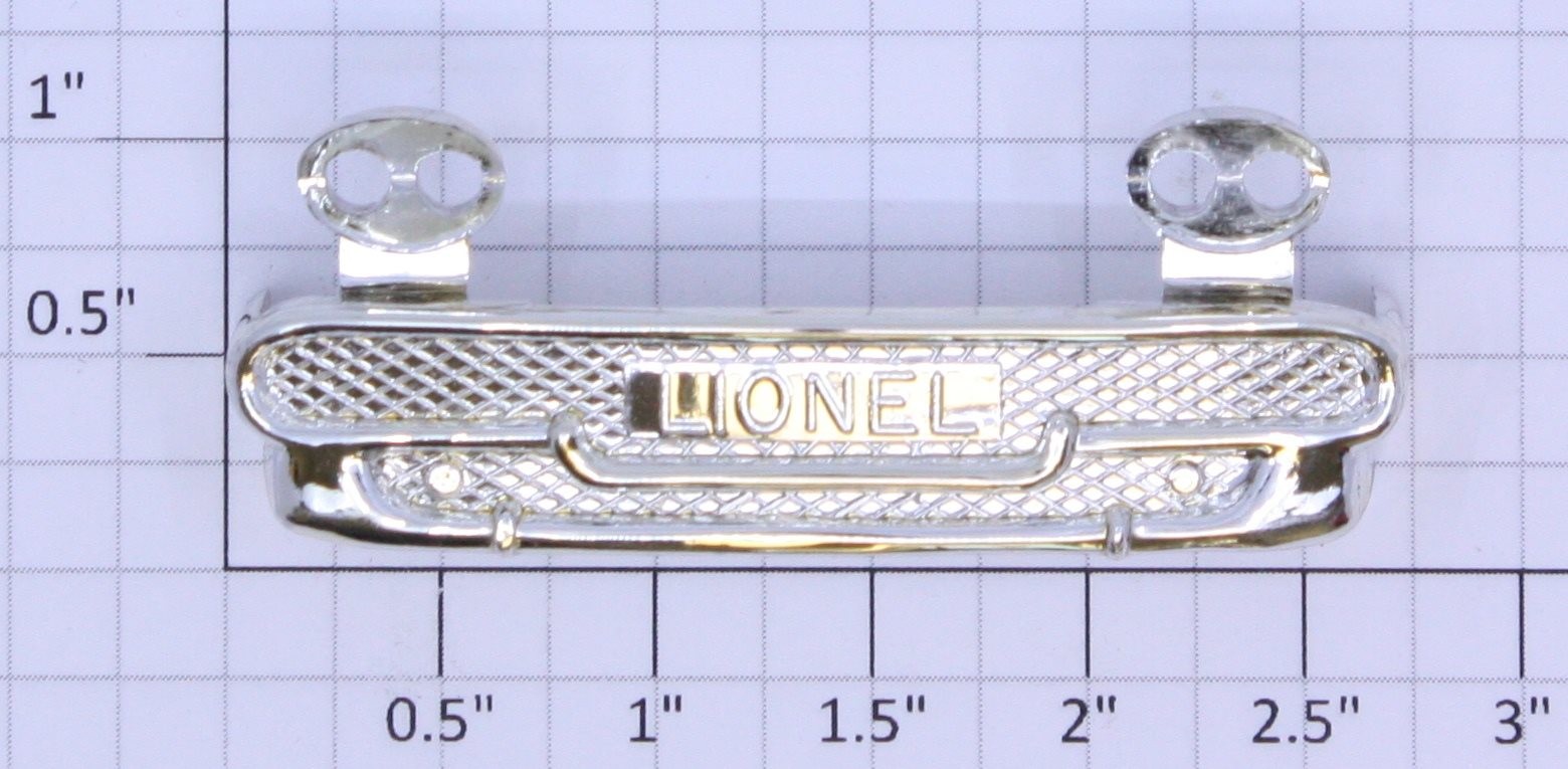 Lionel 68-55 Chrome Inspection Car Front Bumper (10)
