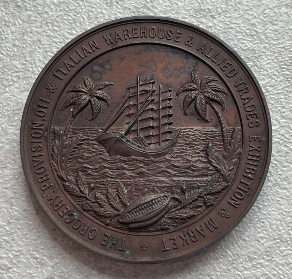 Ca. 1897 Allied Trades Exhibition & Market Bronze Medal L2