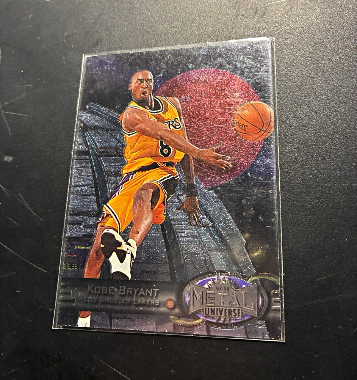 SkyBox 1997-98 Metal Universe Kobe Bryant Los Angeles Lakers #81 SkyBox 1997-98 Metal Universe Kobe Bryant Los Angeles Lakers #81