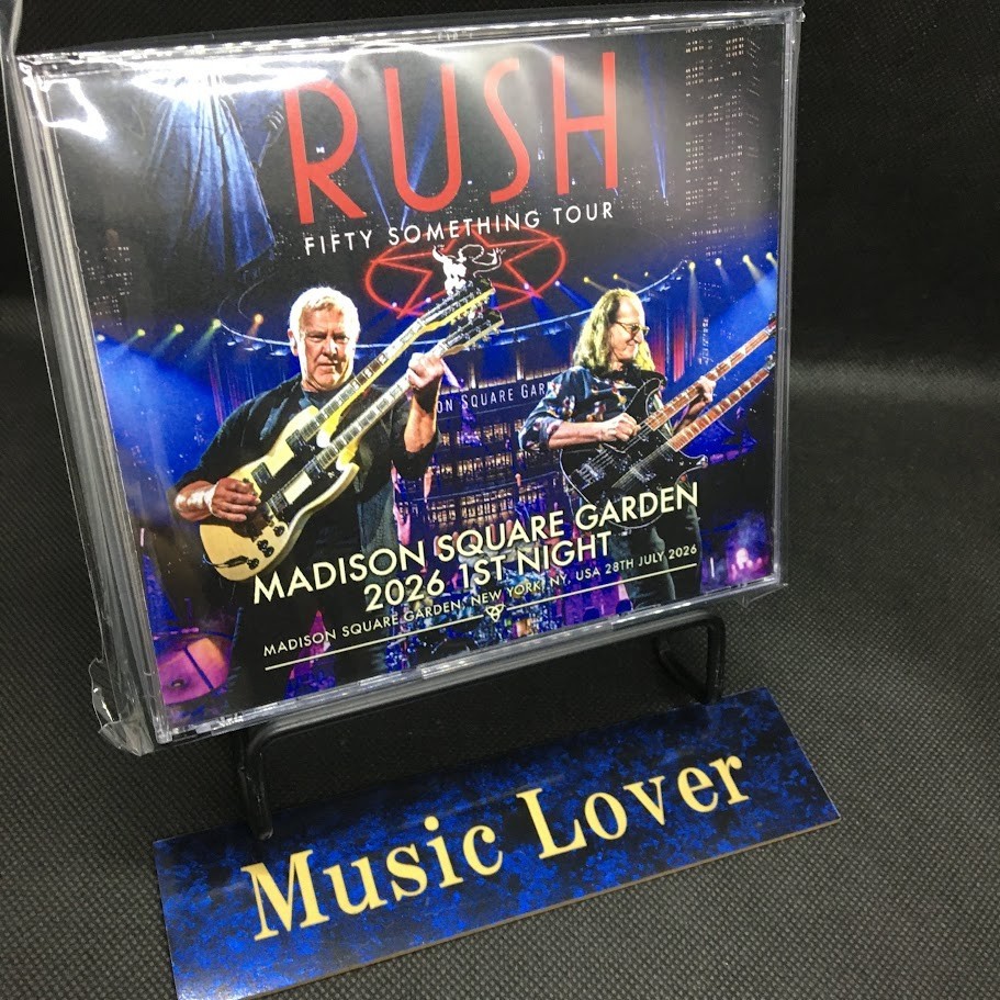 RUSH / MADISON SQUARE GARDEN 2026 1ST NIGHT / 3CD+2DVD