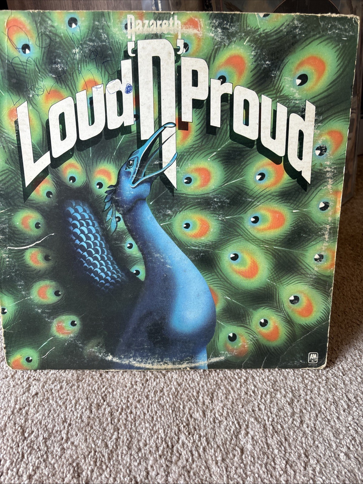 Nazareth Loud And Proud Vg Plus Record Nazareth Loud And Proud Vg Plus Record