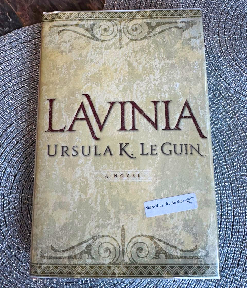 Ursula K. Le Guin Lavinia Signed Hardcover Novel 2001 English Fiction General Ursula K. Le Guin Lavinia Signed Hardcover Novel 2001 English Fiction General